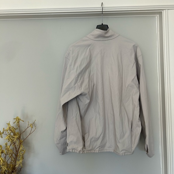 lululemon lab Stretch Woven Half-Zip Pullover, size XS, Light Chrome - Picture 5 of 6